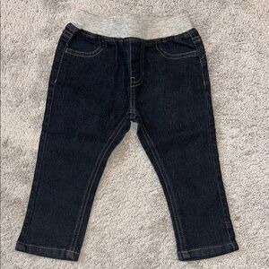 Nautica Baby Kids Denim pull on Jeans Jeggings with Gray Waistband size 18 month